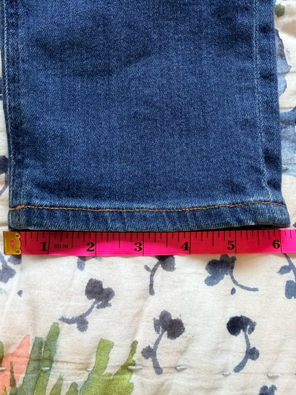 Citizens Of Humanity Dark Blue Straight-Leg Jeans - Picture 9 of 15